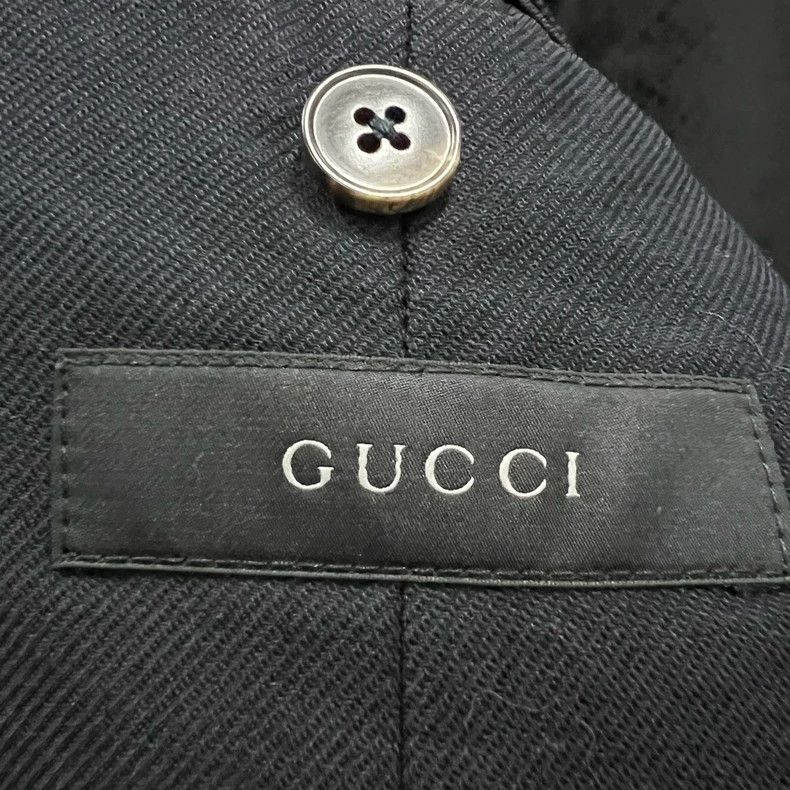 Gucci Gucci Dark blue suit 2501-Nextarrow Size 48R - 3 Thumbnail