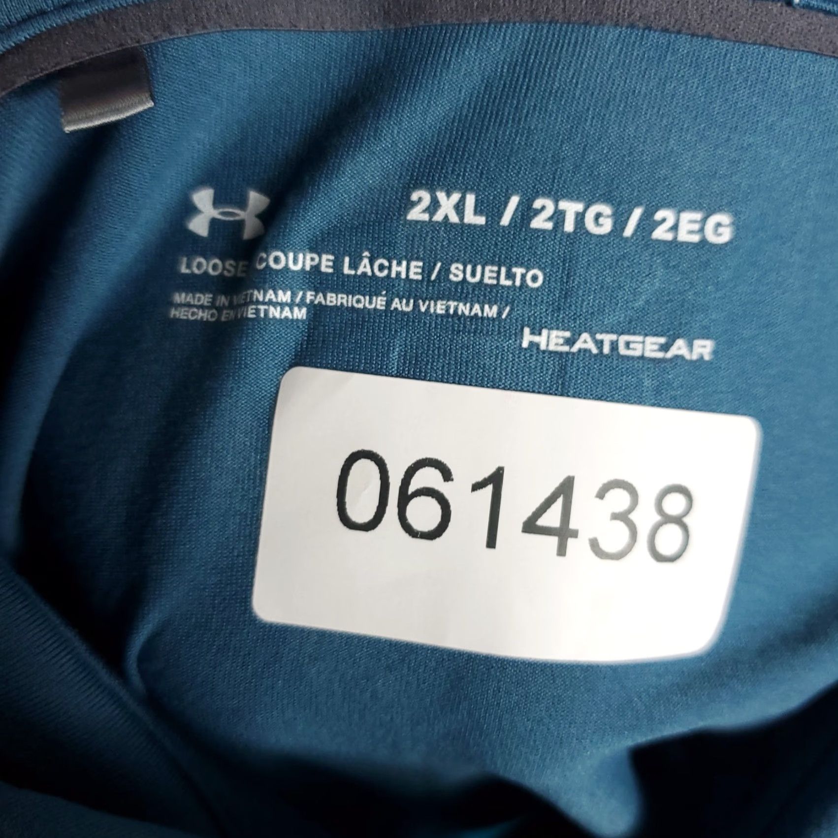Under Armour Under Armour Shirt Mens 2XL Blue HeatGear Golf Polo Performance Athletic Loose Size US XXL / EU 58 / 5 - 8 Thumbnail