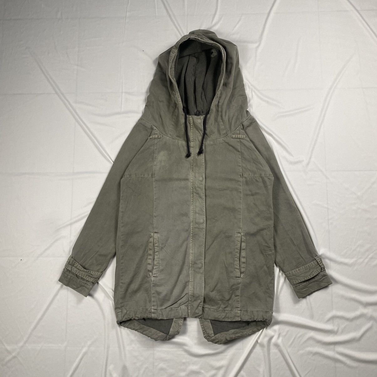 Quiksilver Rare y2k Quiksilver Surf Jumbo Hoodie Parkas Fishtail Size US M / EU 48-50 / 2 - 1 Thumbnail