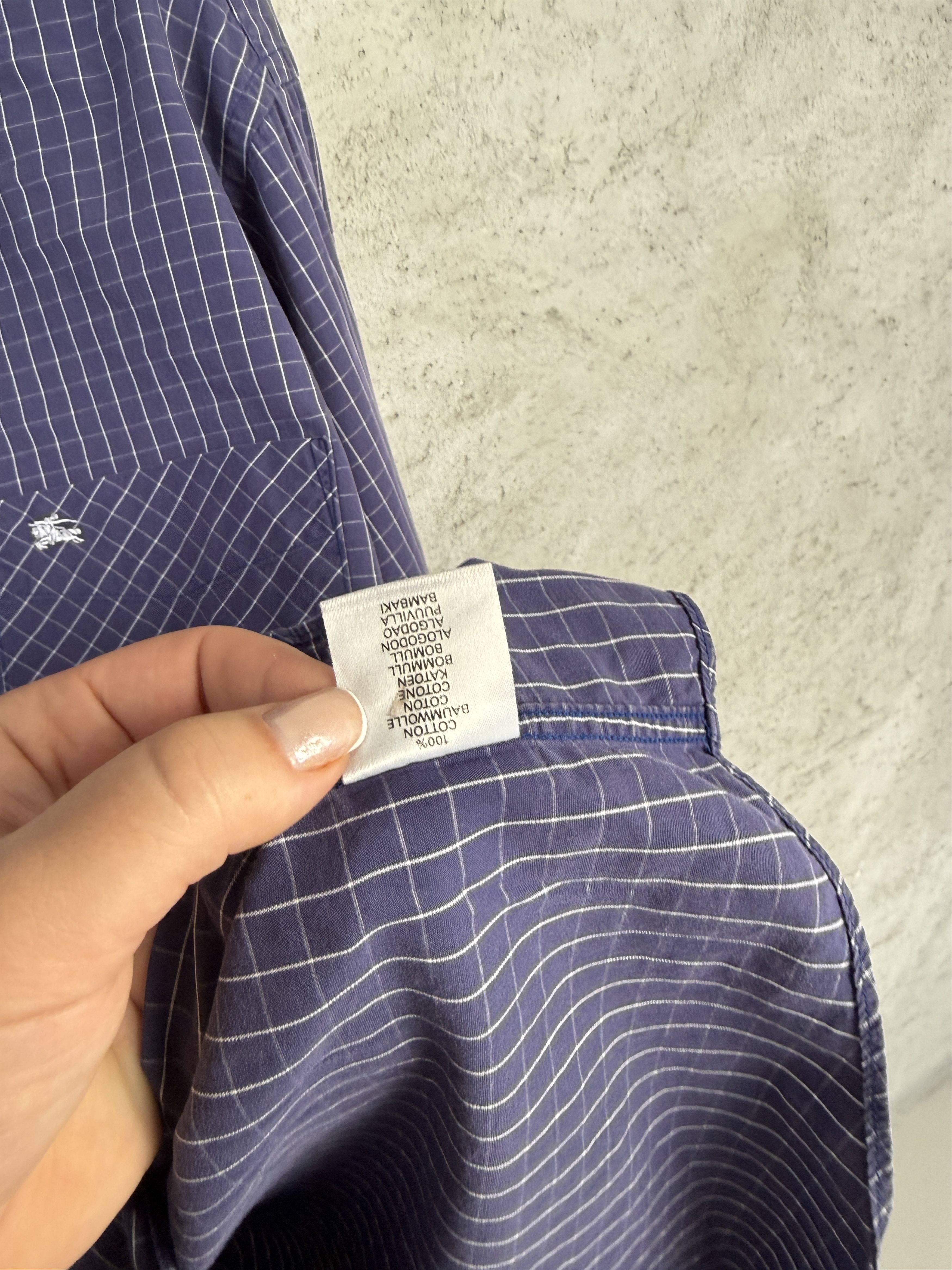 Burberry Burberry checked shirt button ups casual formal Size US L / EU 52-54 / 3 - 5 Thumbnail