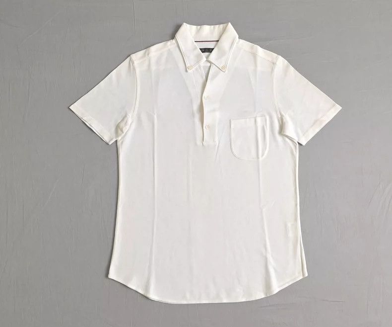 Loro Piana LORO PIANA Men's short-sleeved polo shirt Size S / US 4 / IT 40 - 1 Thumbnail