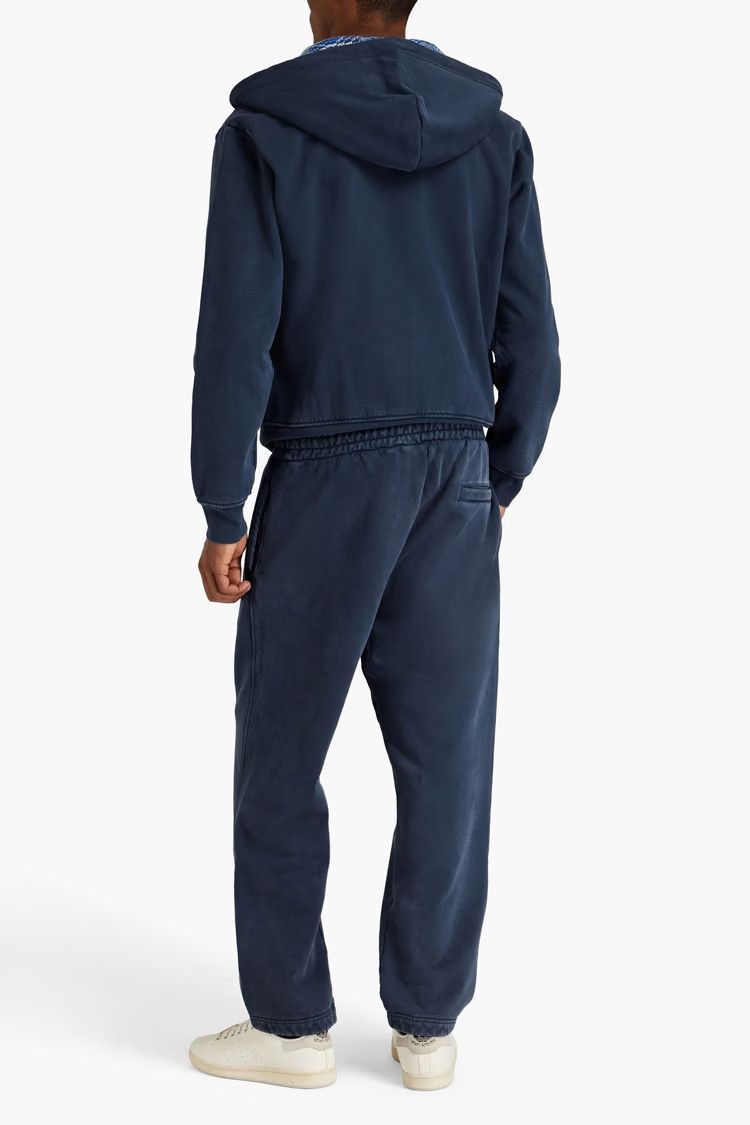 o1mle1025 Logo knit Sweatpants & Joggers in Dark Blue
