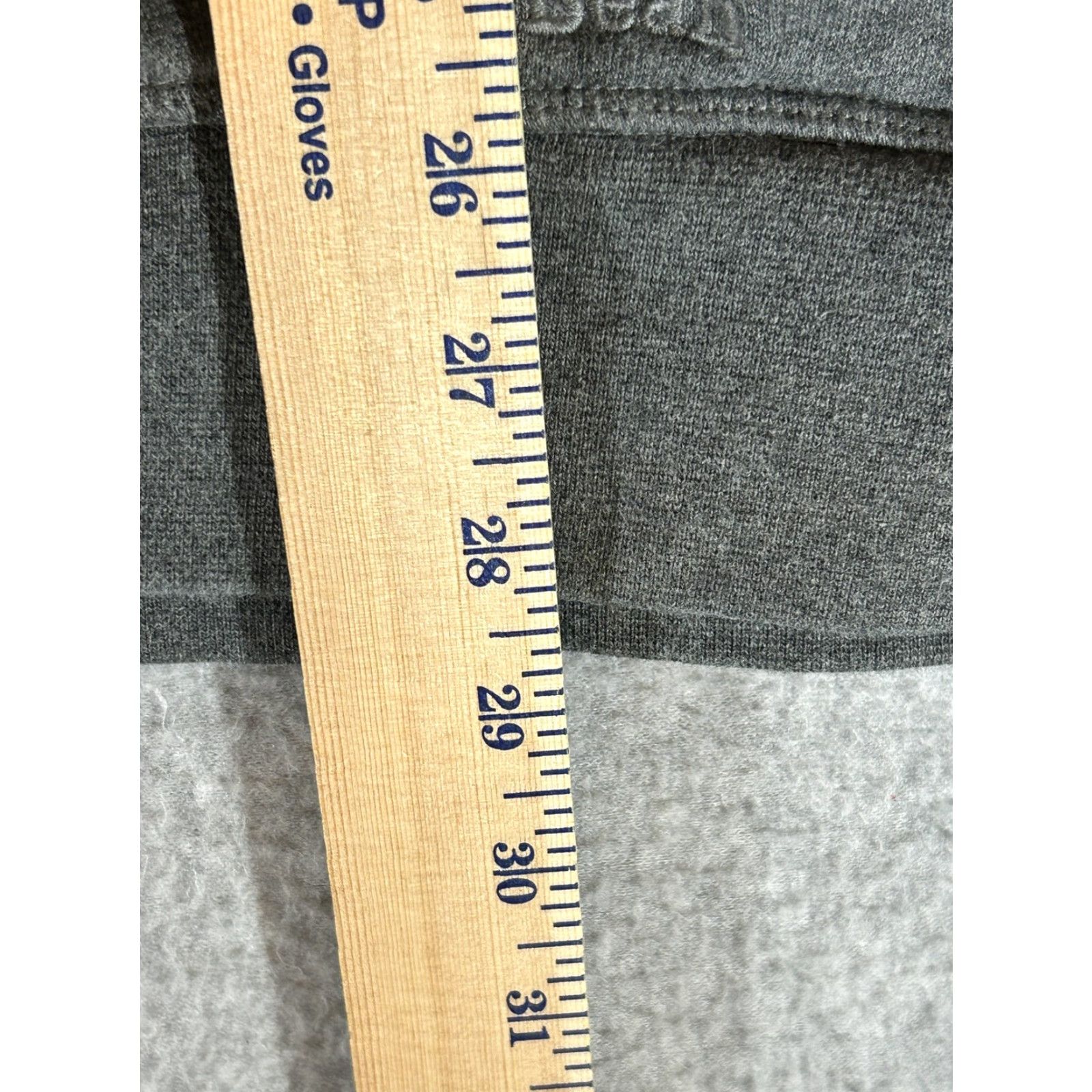 Vintage LL Bean Jacket Mens XL Gray Full Zip Fleece Lined Sweatshirt Traditional Fit Size US XL / EU 56 / 4 - 7 Thumbnail