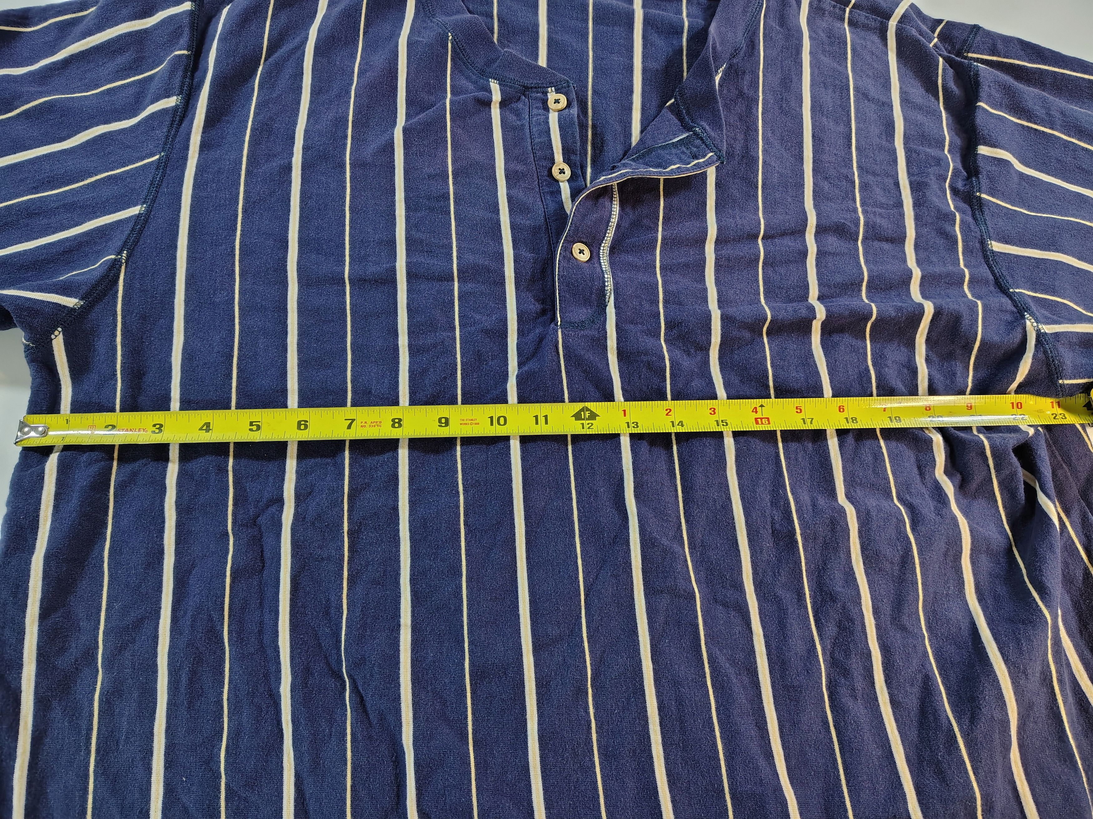 St. Johns Bay Men's Vintage Striped XXL St. John's Bay Polo Shirt Size US XXL / EU 58 / 5 - 4 Thumbnail
