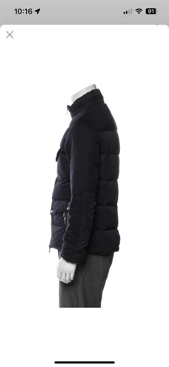 John Varvatos John Varvatos - Woven Down Coat Size US M / EU 48-50 / 2 - 4 Thumbnail