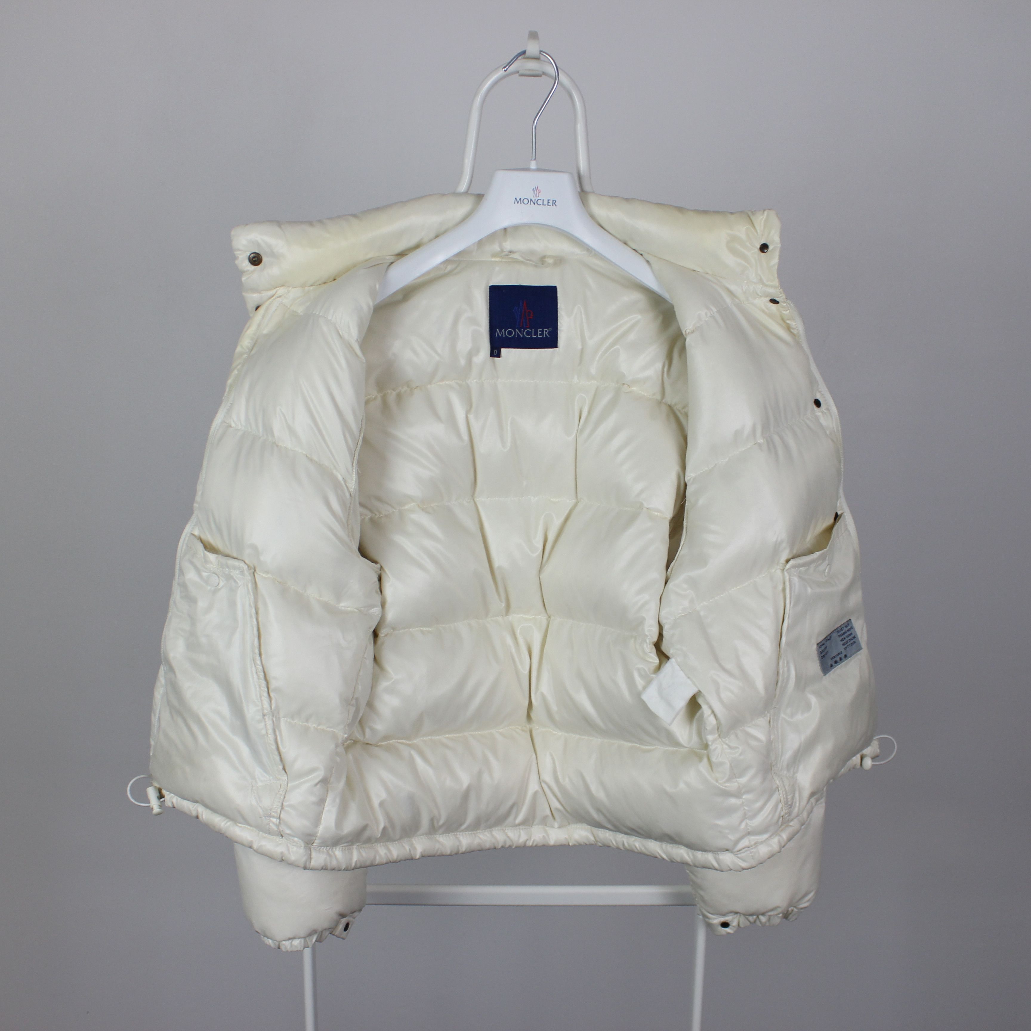 Moncler Moncler Grenoble jacket vintage down women XS 0 cream white Size XS / US 0-2 / IT 36-38 - 11 Thumbnail