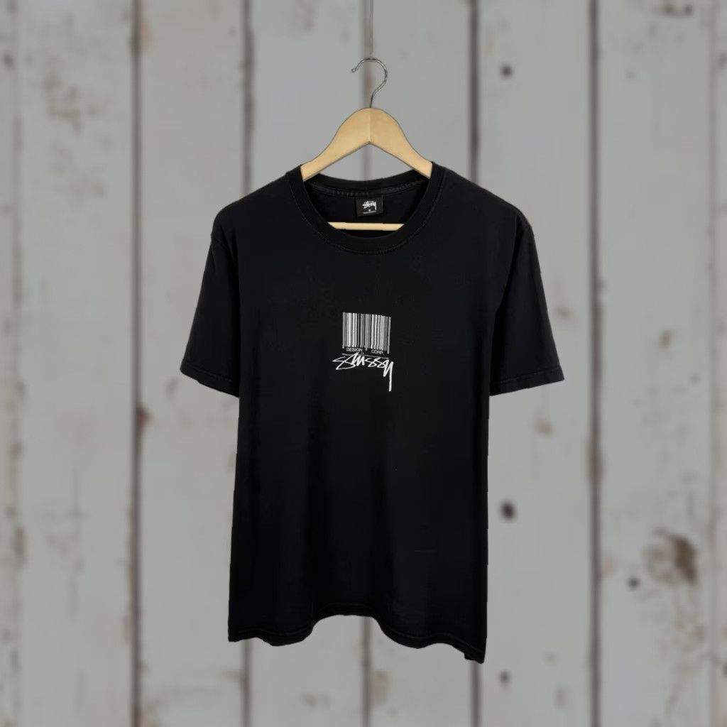 Etro VINTAGE Stussy Barcode T-Shirt M Men Retro Black Size US M / EU 48-50 / 2 - 1 Thumbnail
