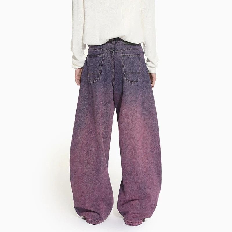 Jean Casual Gradient Color Jeans Size US 32 / EU 48 - 3 Thumbnail