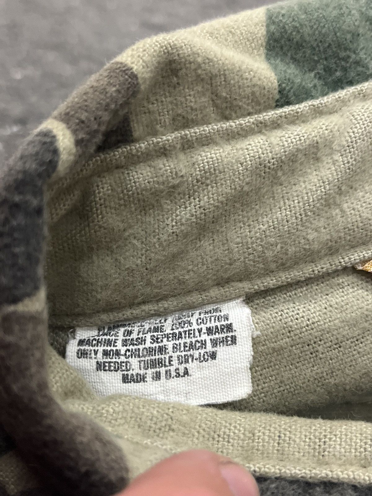 Cabelas × Vintage Duck Camo vintage Cabelas flannel hunting 90s hype fall Size US XL / EU 56 / 4 - 7 Thumbnail