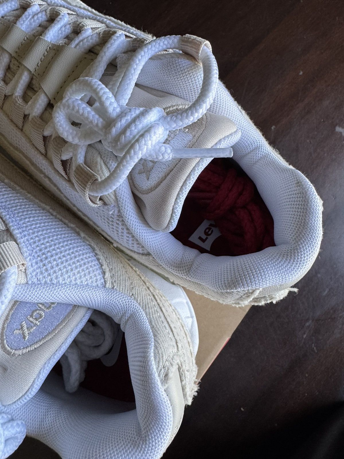 Levi's × Nike Levi's x Nike Air Max 95 OG Light Orewood Brown Denim Size US 8 / EU 41 - 6 Thumbnail
