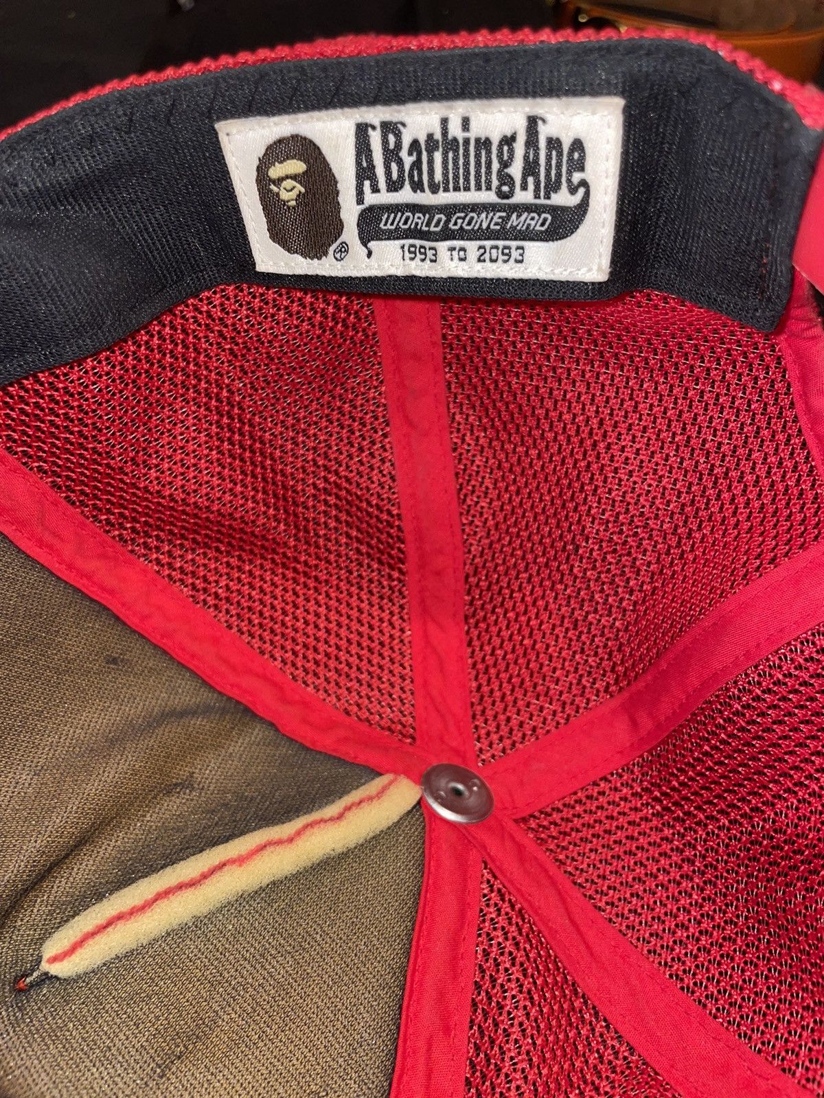 Bape Color Camo Ape Head Mesh Cap Size ONE SIZE - 4 Thumbnail