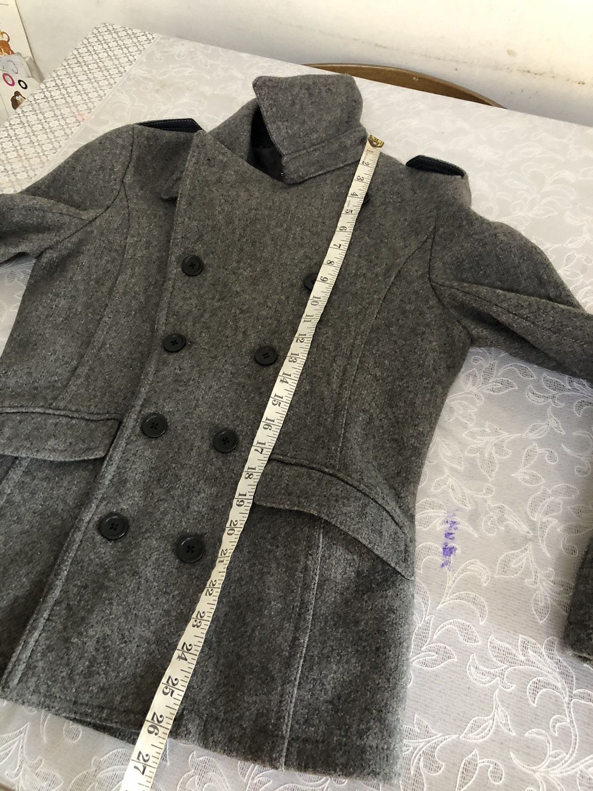 If Six Was Nine Tornado Mart Japan Double Collar Wool Jacket Size M / US 6-8 / IT 42-44 - 20 Thumbnail