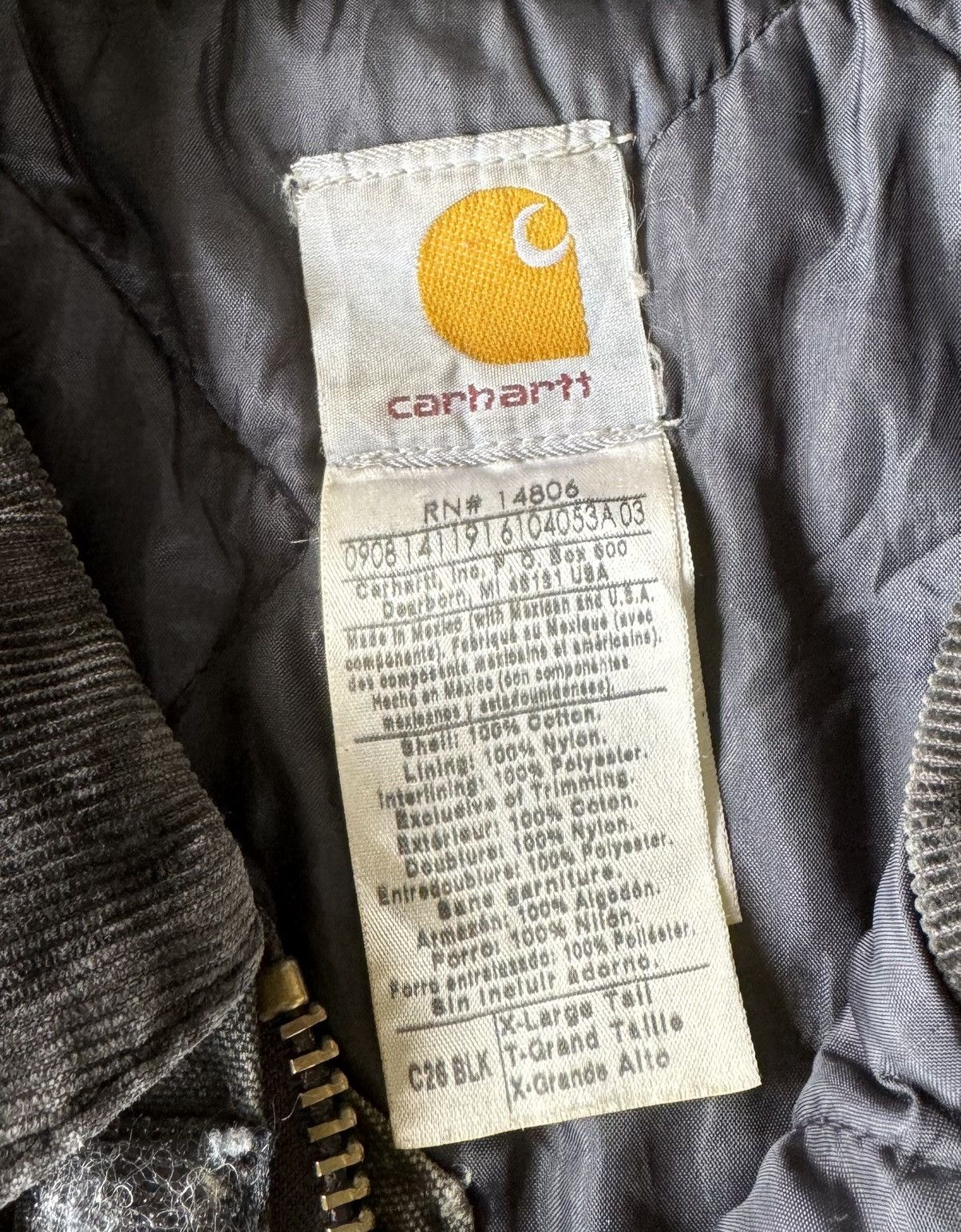 Carhartt 🔥RARE🔥VINTAGE CARHARTT JACKET DESTRESS Size US XL / EU 56 / 4 - 4 Thumbnail