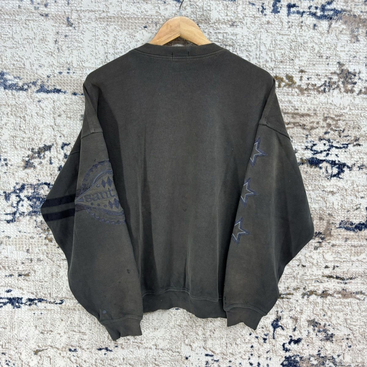 Japanese Brand × Vintage Vintage Distressed Santa Fe Embroidered Logo Sweatshirt Size US L / EU 52-54 / 3 - 15 Thumbnail