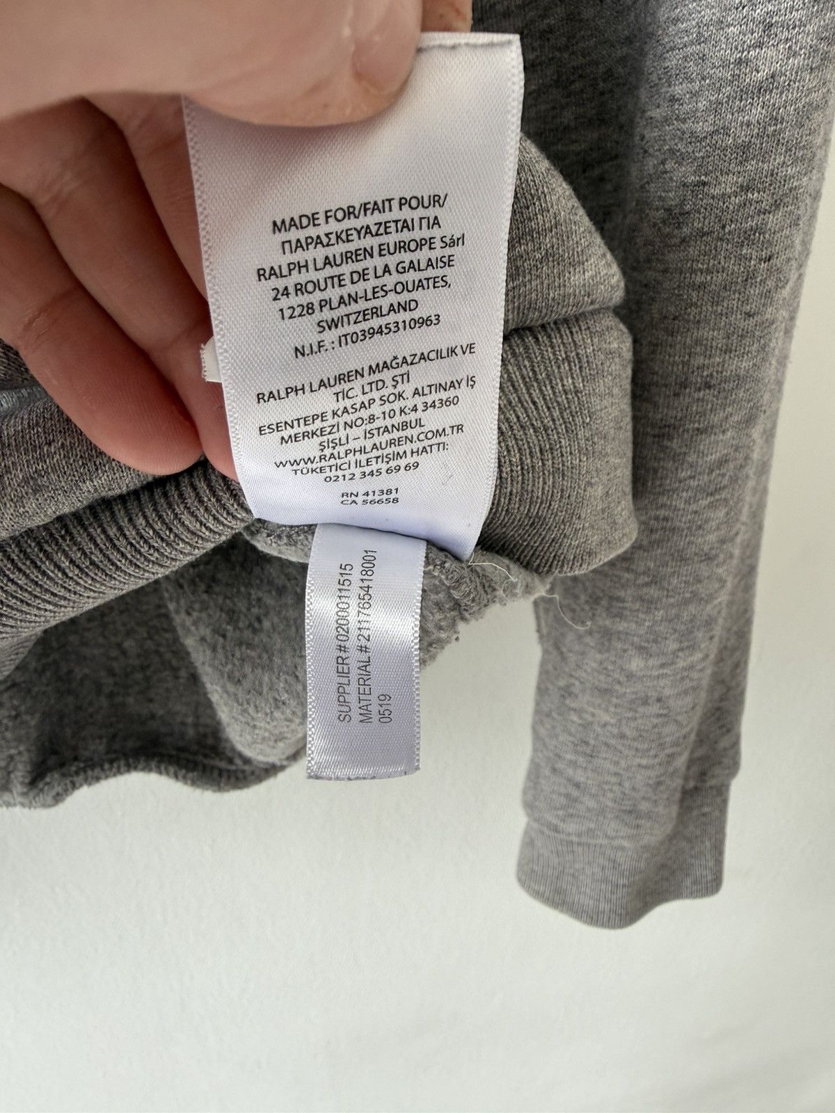Polo Ralph Lauren Polo Ralph Lauren Women's Grey Hoodie Pony Logo Size S Size S / US 4 / IT 40 - 11 Thumbnail
