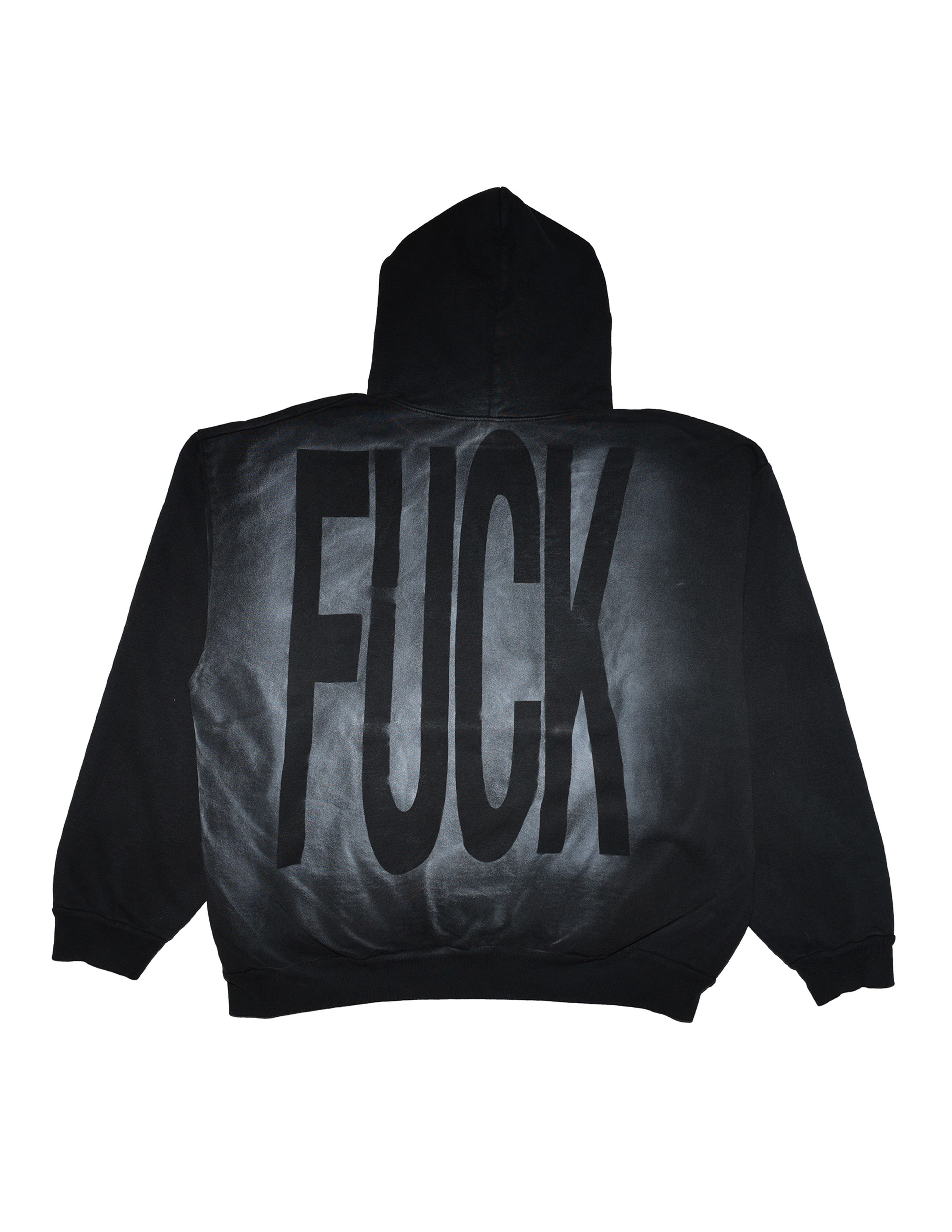 Band Tees × Los Angeles Apparel Nine Inch Nails FIST FUCK 1/1 Hoodie Size US XXL / EU 58 / 5 - 3 Thumbnail