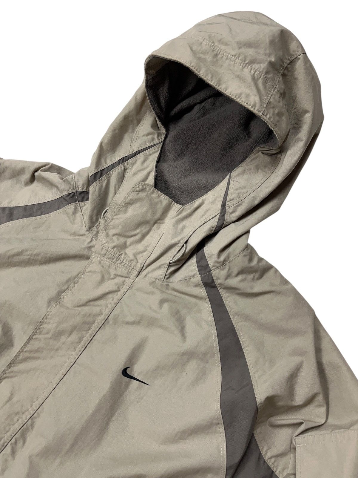 Nike Vintage y2k Nike Reversible Jacket Nylon/Fleece Size US L / EU 52-54 / 3 - 9 Thumbnail