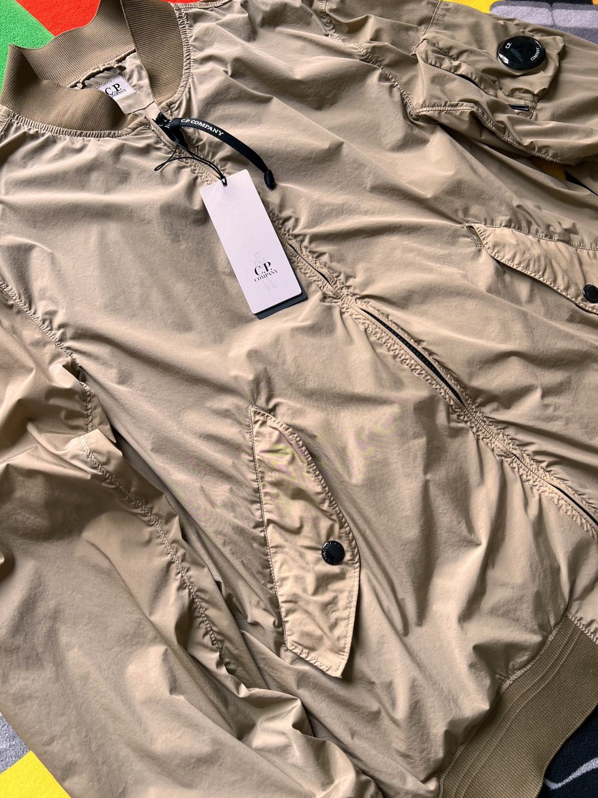 C.P. Company C.P. Company NYcra-R short lightweight Jacket Beige nylon Size US L / EU 52-54 / 3 - 13 Thumbnail