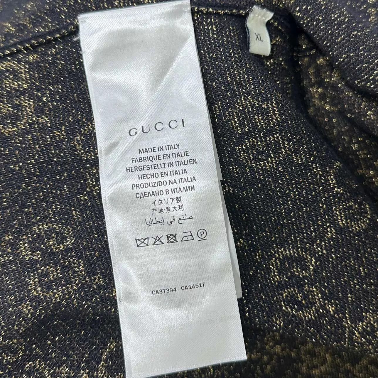 Gucci Gucci GG monogram all over gold thread cardigan XL Size XL / US 12-14 / IT 48-50 - 4 Thumbnail