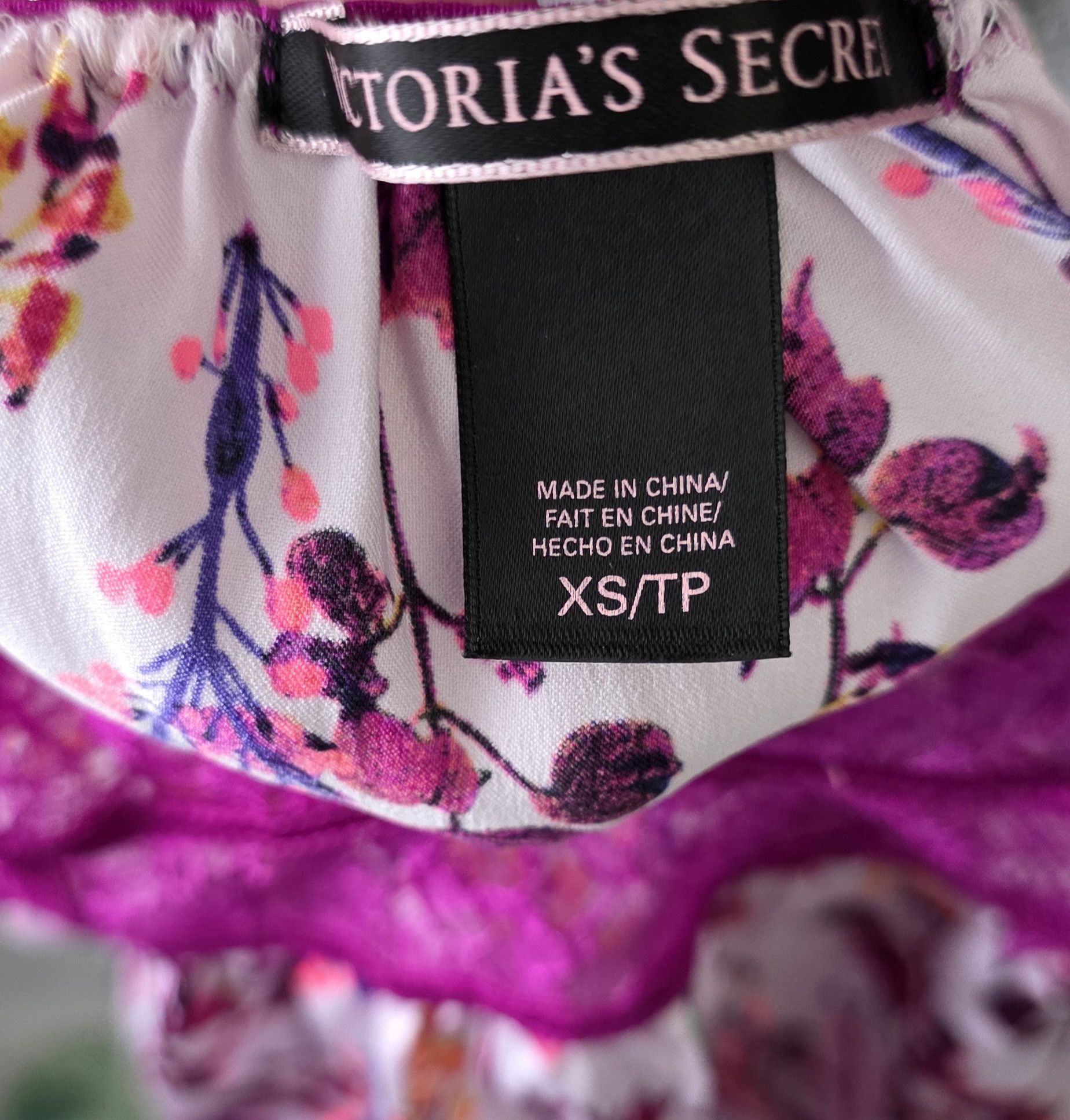 Victoria's Secret NWOT Victoria's Secret Pink Floral Babydoll Top Open XS Size XS / US 0-2 / IT 36-38 - 3 Thumbnail
