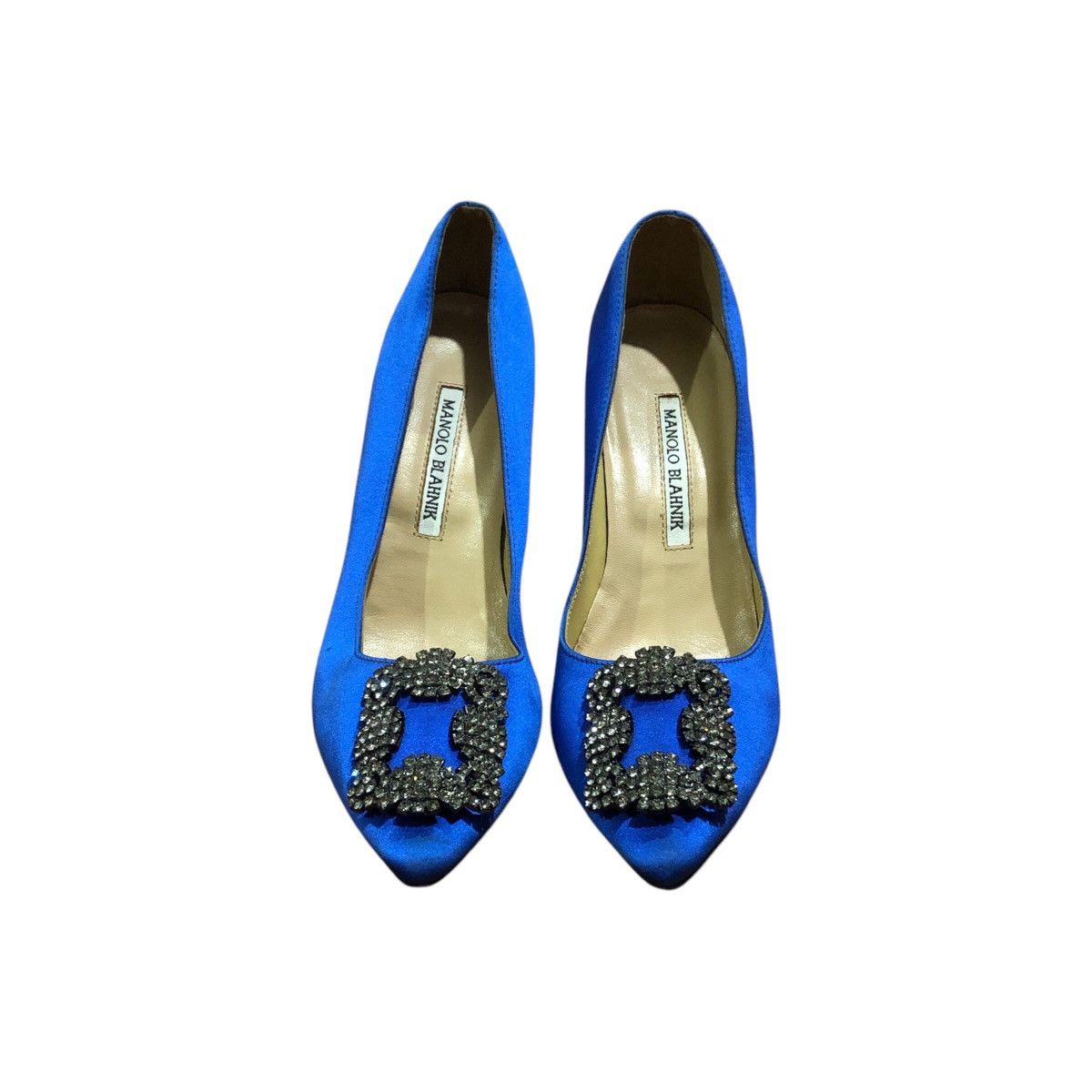 Manolo Blahnik Manolo Blahnik Hangisi 90 Size US 7 / IT 37 - 1 Thumbnail