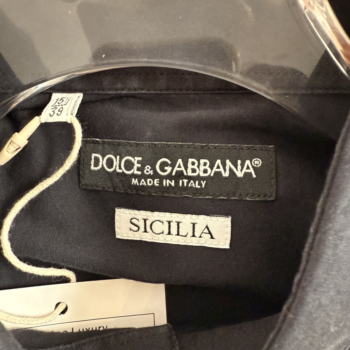 Dolce & Gabbana Dolce & Gabbana Cotton Collared Long Sleeve Shirt K26WX Size US XXS / EU 40 - 5 Thumbnail