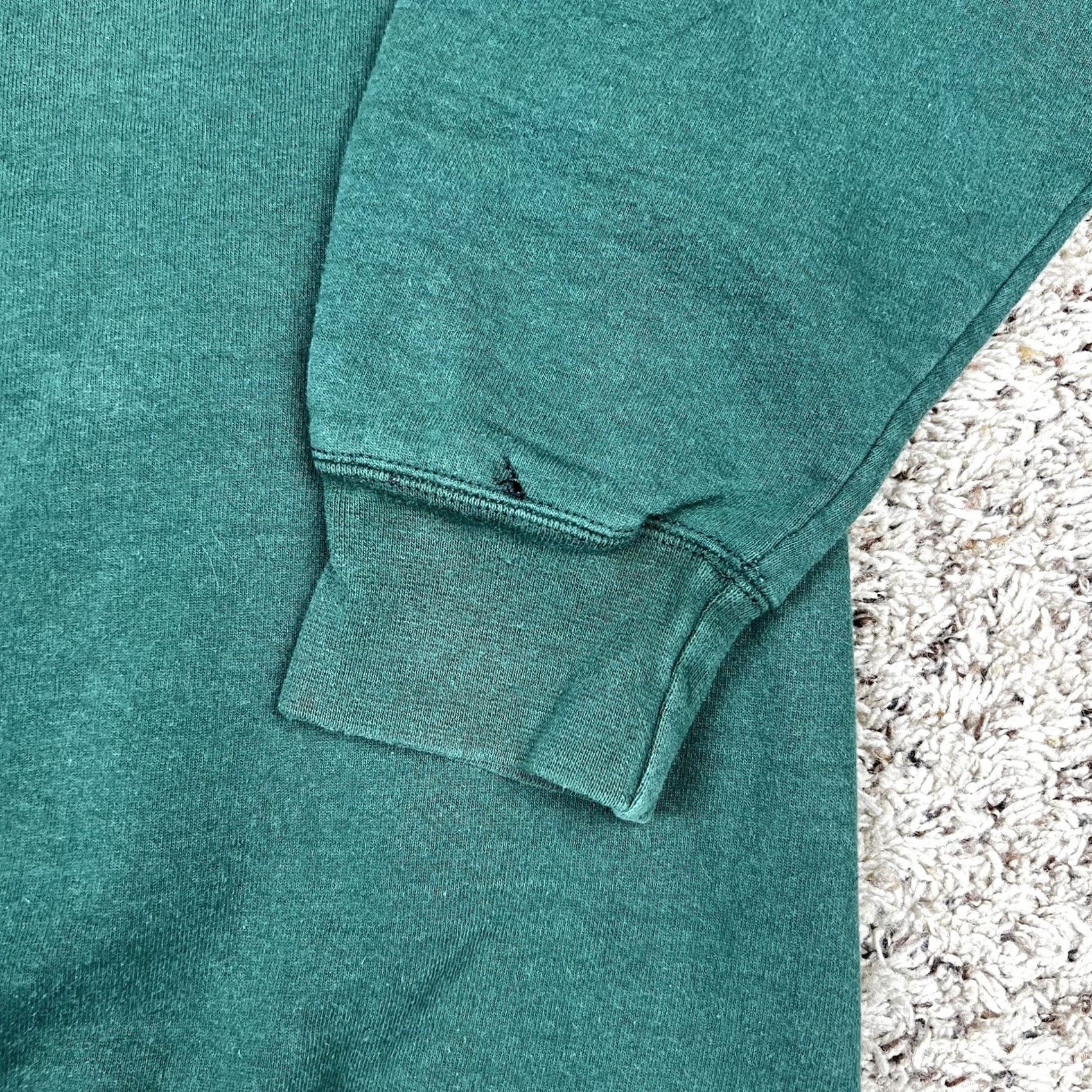 Coach VINTAGE 90s Embroidered Coach Cooper 1997 Crewneck Sweatshirt Large LT Green Unisex Adults Shirts Sweatshirt Mens Womens Size US L / EU 52-54 / 3 - 7 Thumbnail