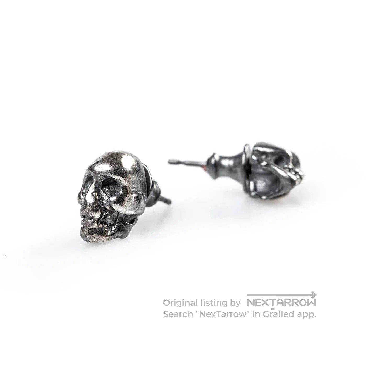 Chin Teo Silver Skull. Size ONE SIZE - 1 Thumbnail