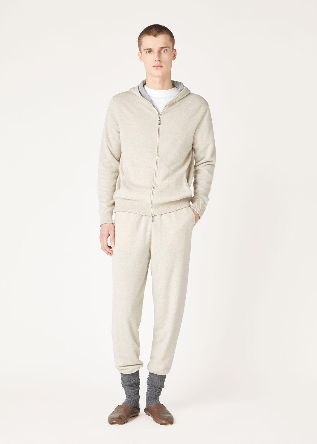 Loro Piana o1w1db10725 FAO2851 Duo Pant in Ivory Size US 28 / EU 44 - 2 Thumbnail
