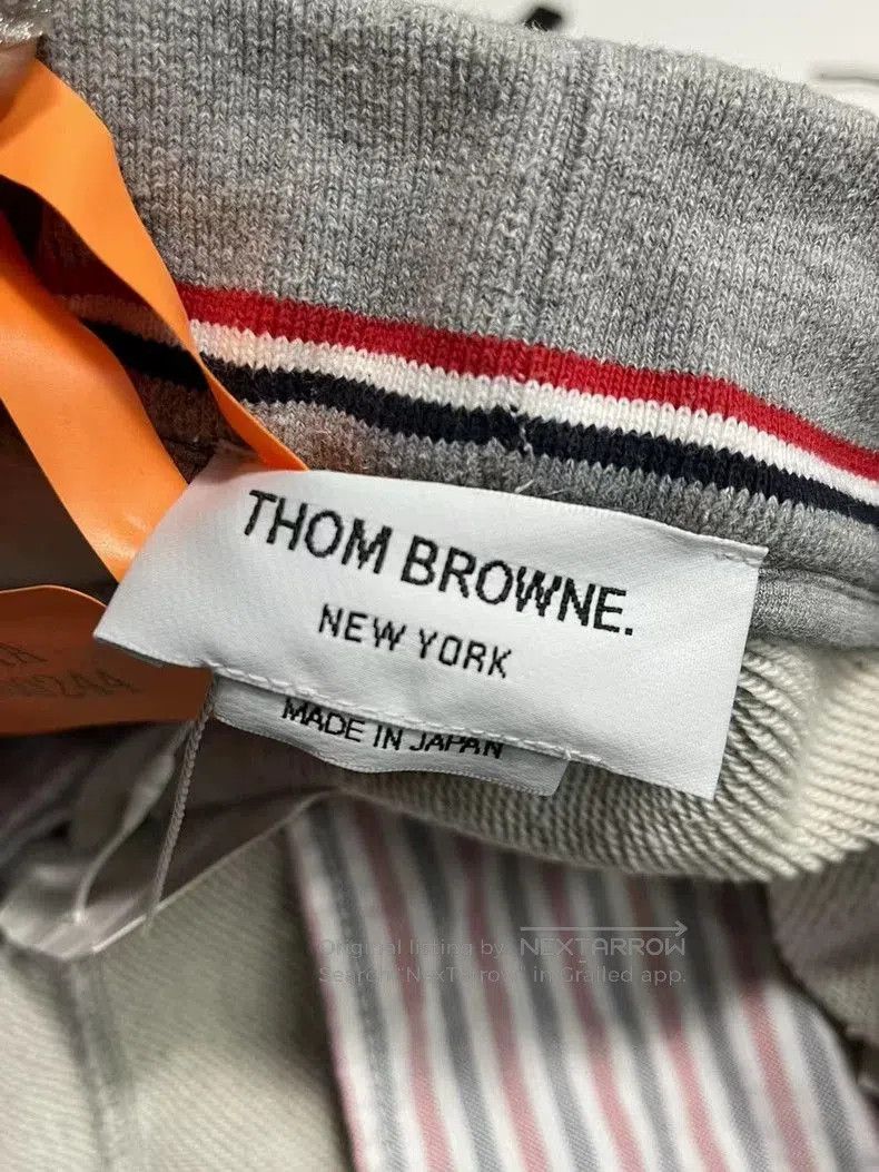 Thom Browne Thom Browne Gray Sweatpants. Size US 30 / EU 46 - 6 Thumbnail