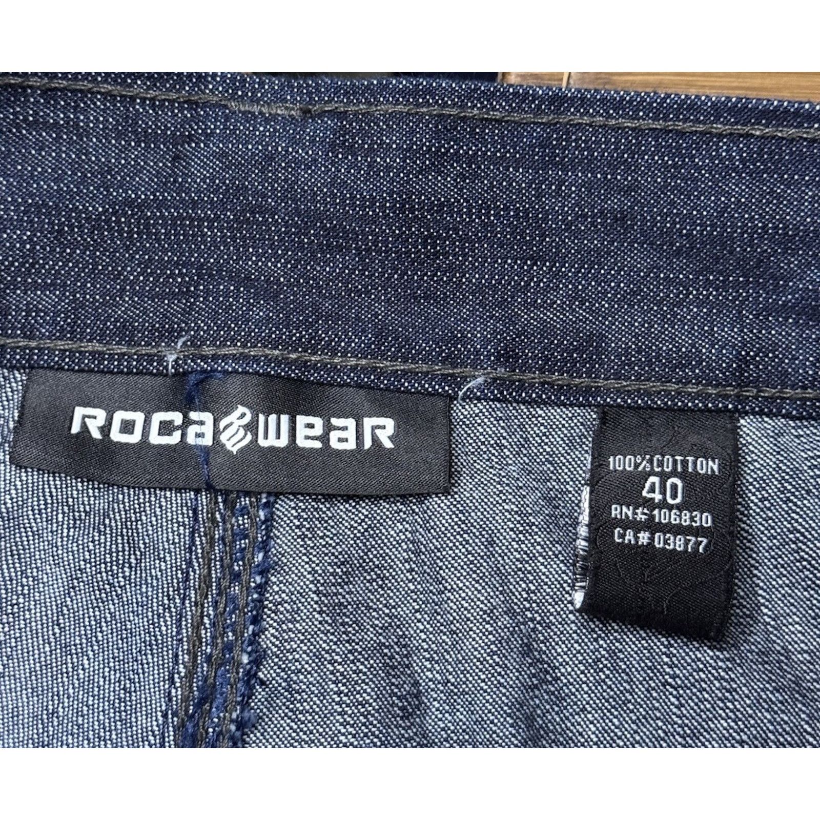 Rocawear Y2k Rocawear Loose Fit denim Mens jeans Size 40x32 skater Size US 40 / EU 56 - 7 Thumbnail