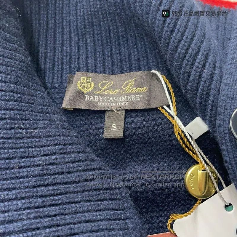 Loro Piana Loro Piana Unisex Colorblock Cashmere Sweater. Size US S / EU 44-46 / 1 - 6 Thumbnail