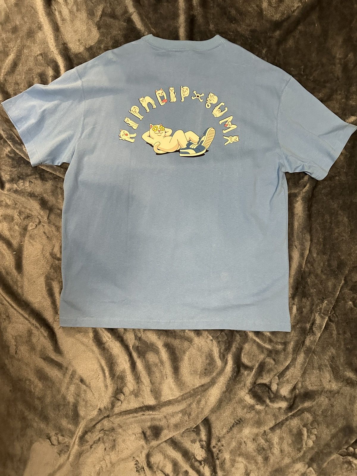Puma × RIPNDIP Puma x Ripndip Collab T-Shirt - Men’s Size XL - Gently Used Size US XL / EU 56 / 4 - 2 Thumbnail