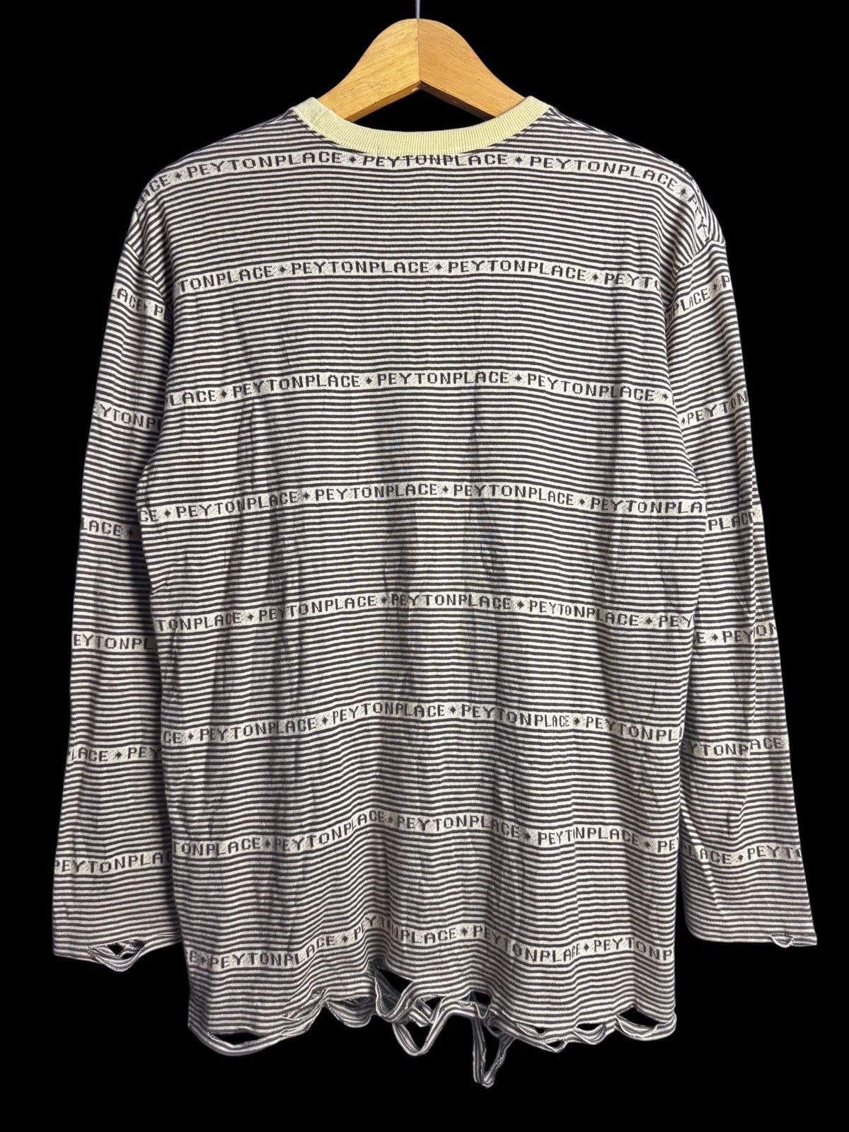 Hysteric Glamour × Japanese Brand × PPFM PPFM Distressed Long Sleeve 2000s Size US M / EU 48-50 / 2 - 2 Thumbnail