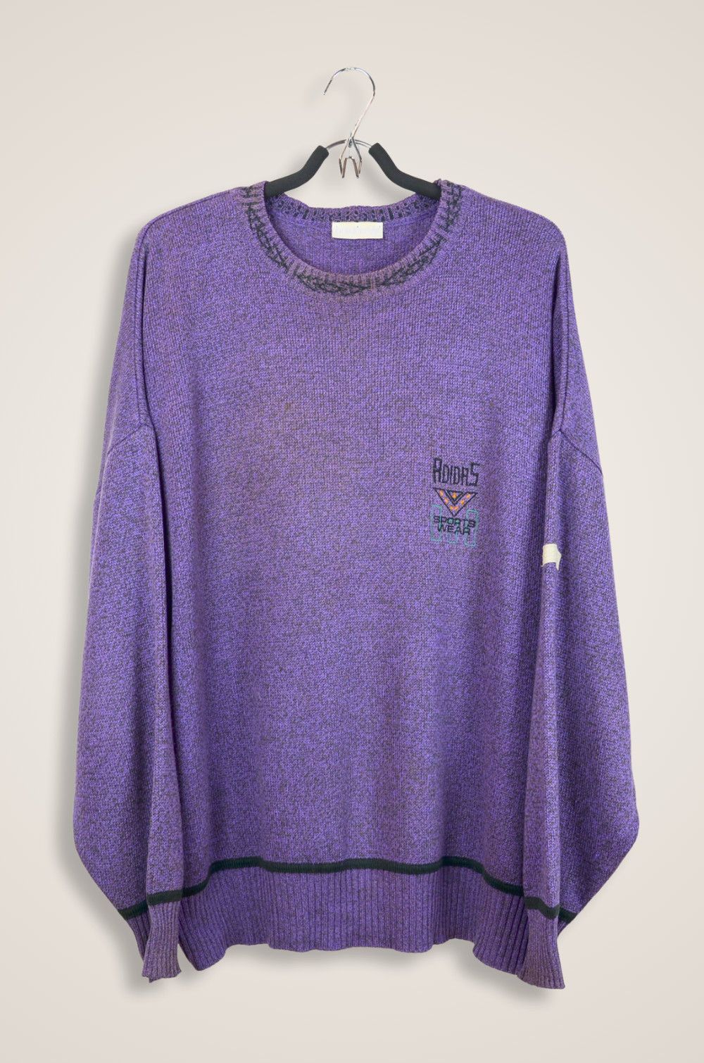 Adidas Adidas West Germany Knit Sweater – Size XL (Made in WG) Size US XL / EU 56 / 4 - 1 Thumbnail