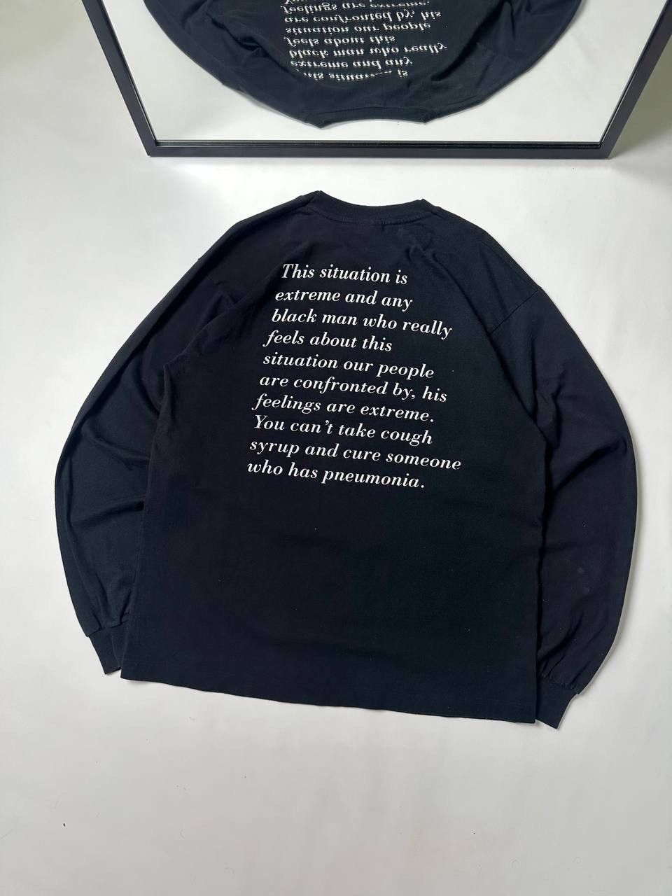 Malcolm McLaren Vintage Malcolm - no sell out Sex Pistols Long sleeve Tee Size US XL / EU 56 / 4 - 3 Thumbnail