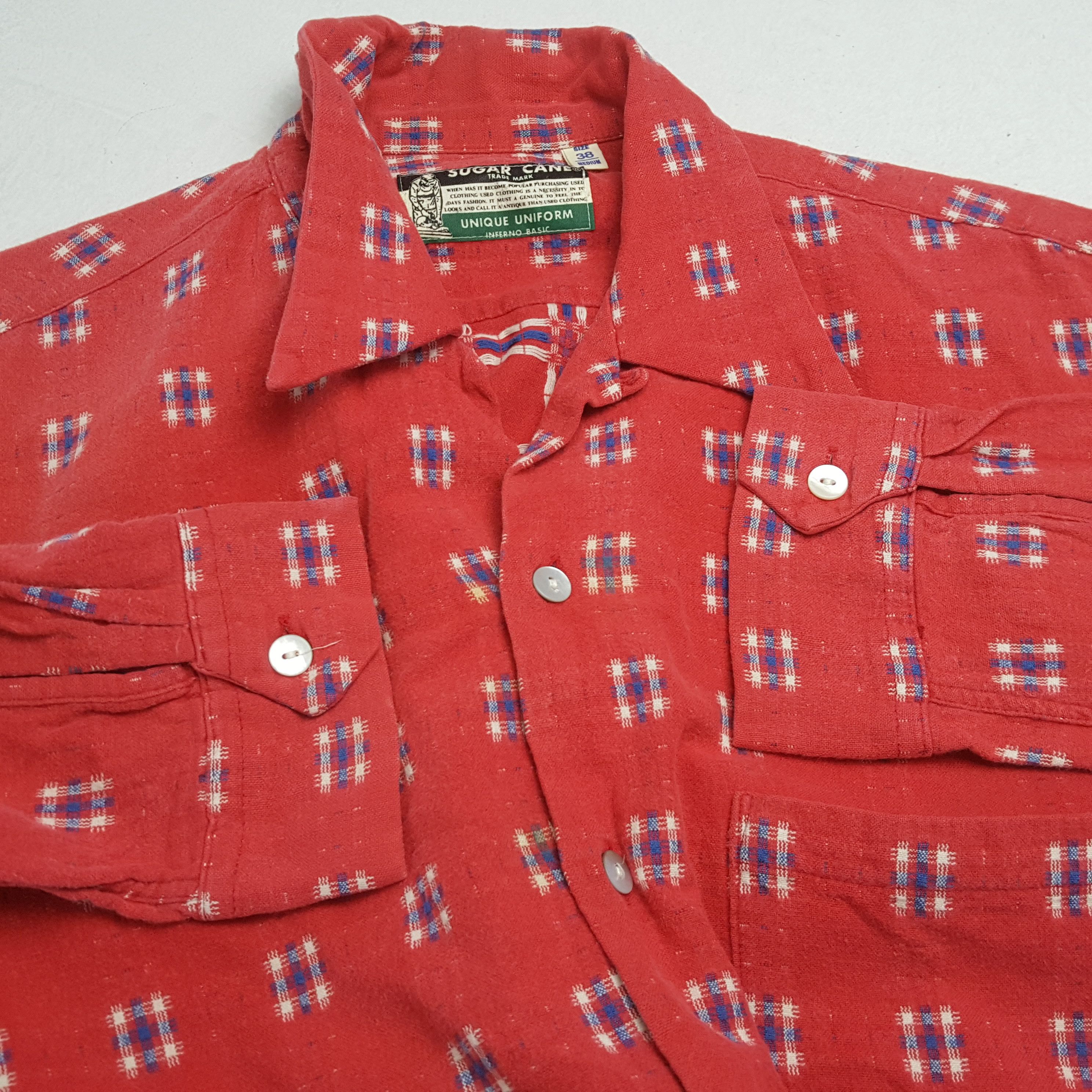 Japanese Brand × Sugar Cane × Vintage SUGAR CANE Shirt Japanese Brand Classic Style Size US M / EU 48-50 / 2 - 7 Thumbnail