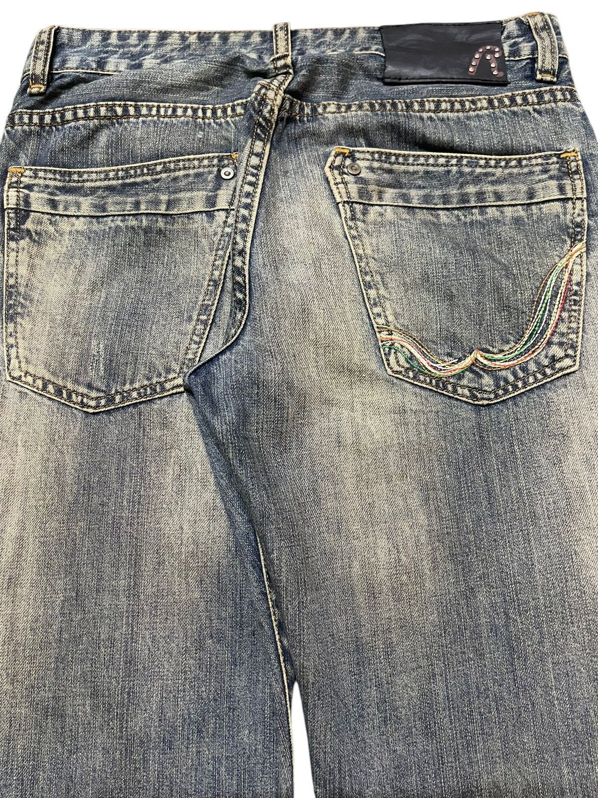 Replay Vintage Replay Blue Wash Distressed Style Jeans Size US 30 / EU 46 - 6 Thumbnail