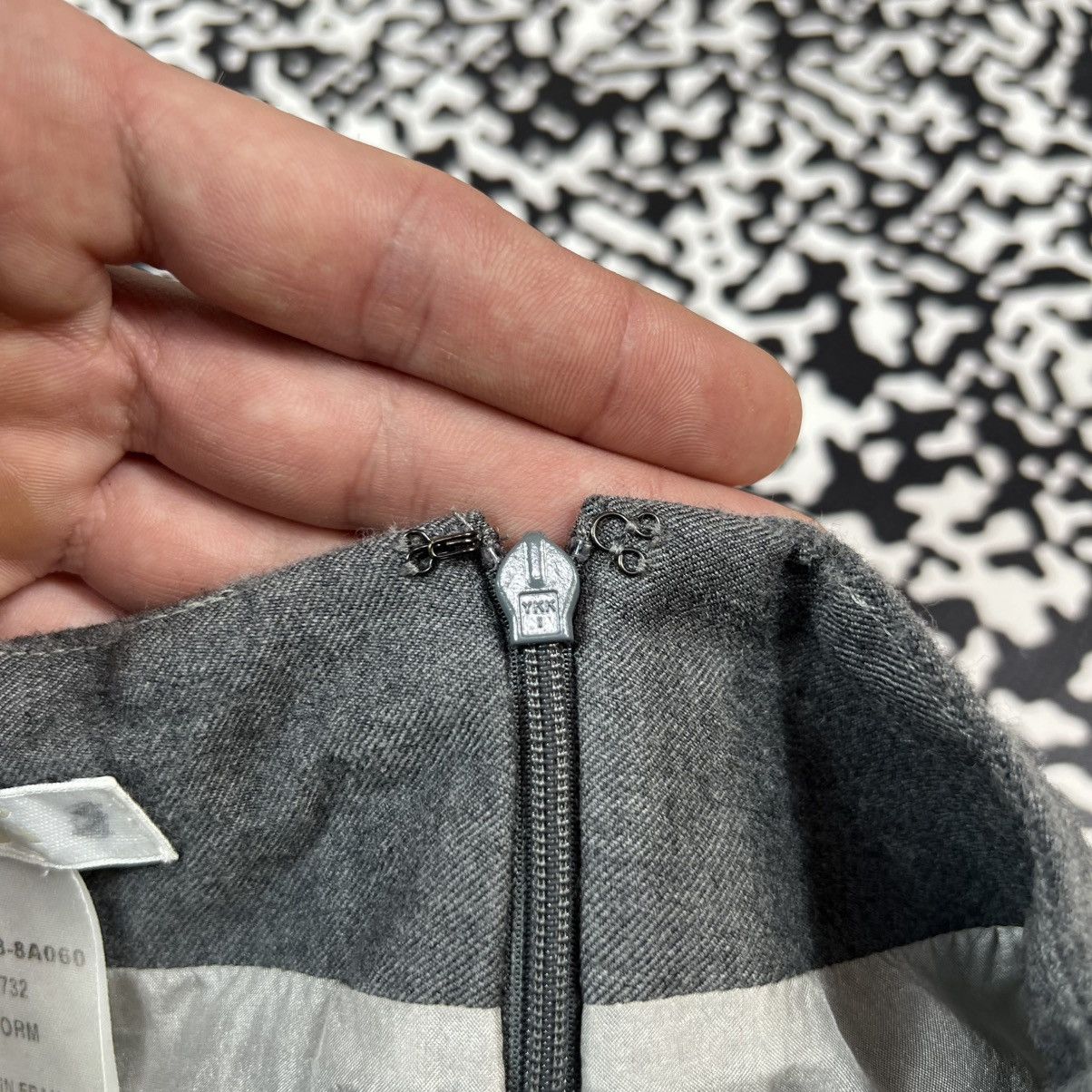 Chloe Chloe Wool Silk Flared Mini Skirt Luxury Casual Y2K Style Size 28" / US 6 / IT 42 - 17 Thumbnail