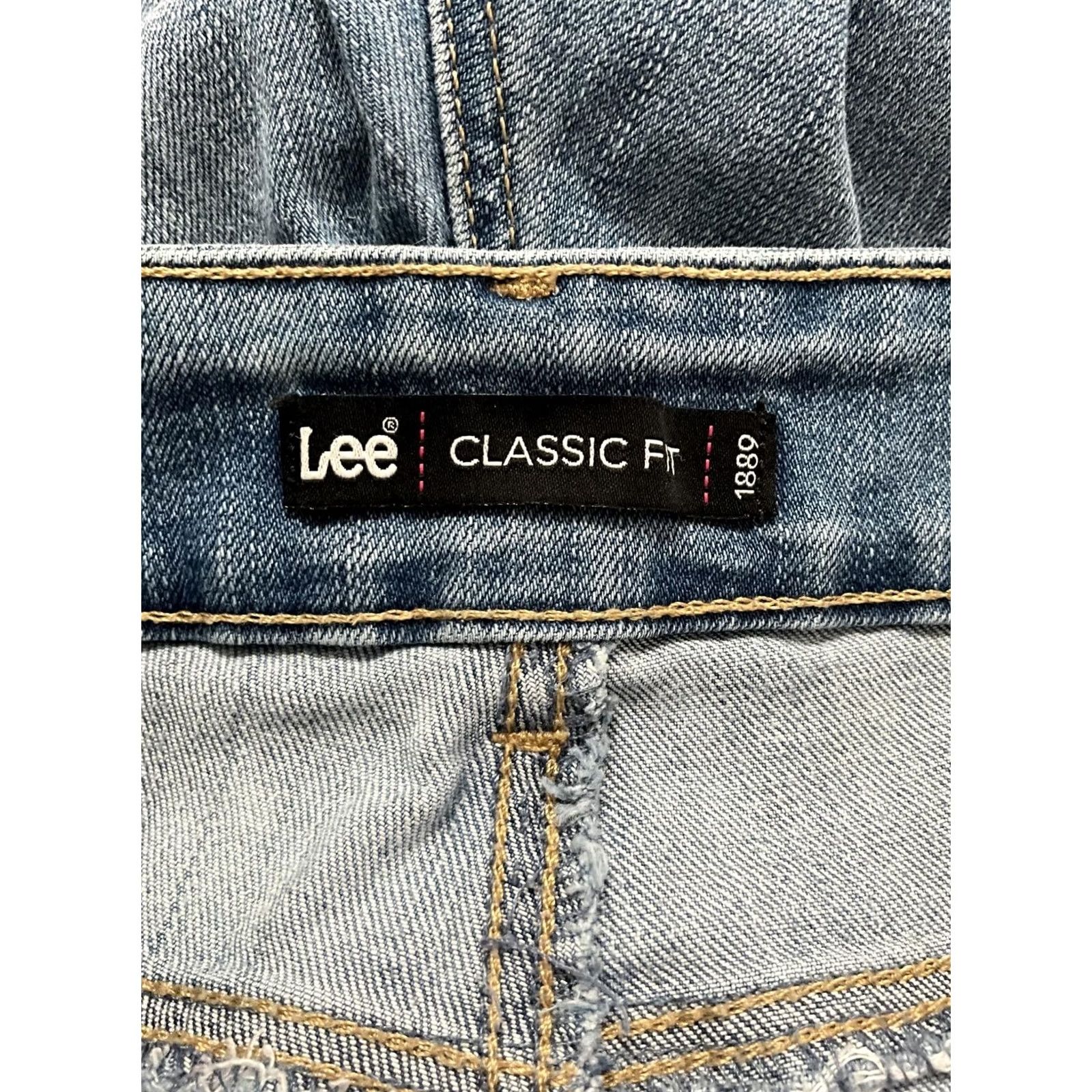 Lee Lee women’s Jeans Classic Fit Blue 34x29.5 Size 24" / US 00 / IT 34 - 2 Thumbnail