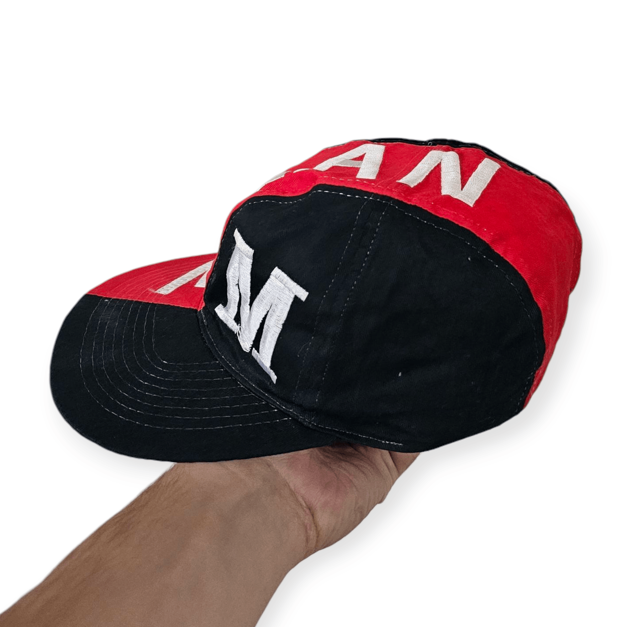 Vintage AC Milan Big Logo 90's Hat Size ONE SIZE - 3 Thumbnail