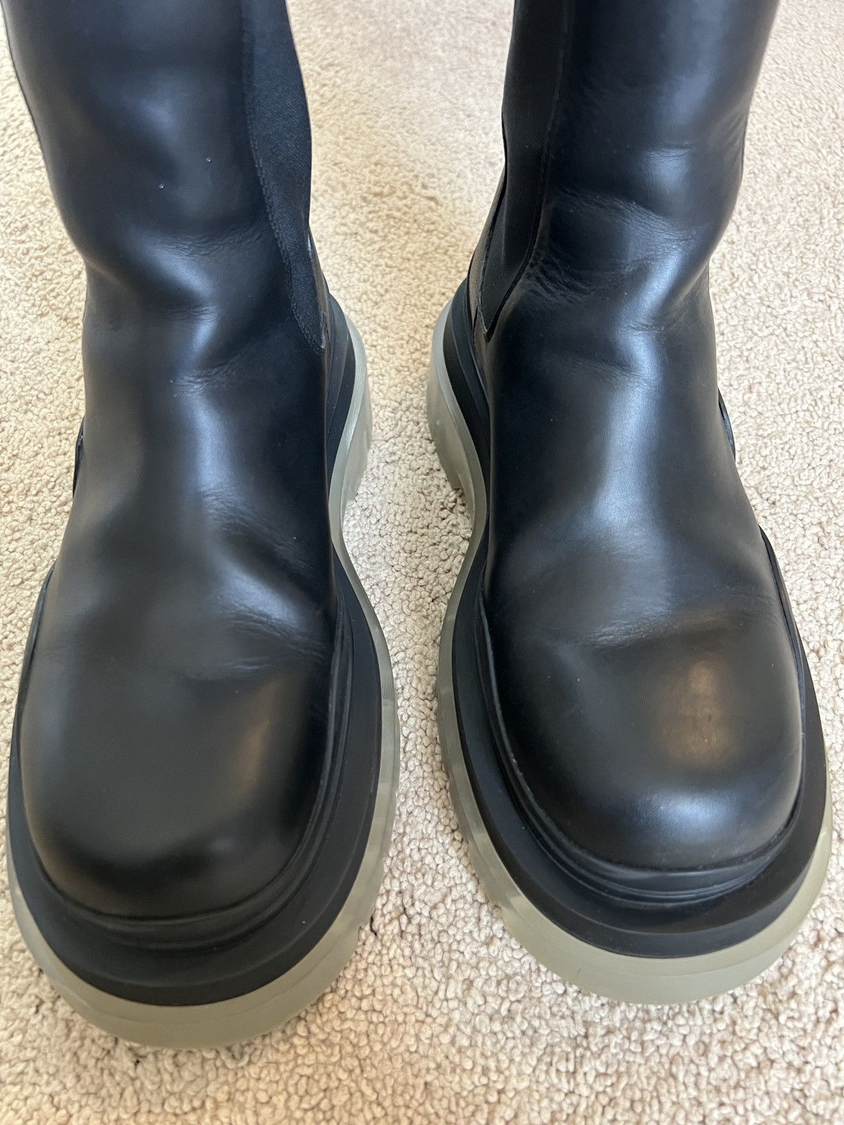 Bottega Veneta Bottega Veneta The Tire Chelsea boots clear sole Size US 7 / EU 40 - 6 Thumbnail