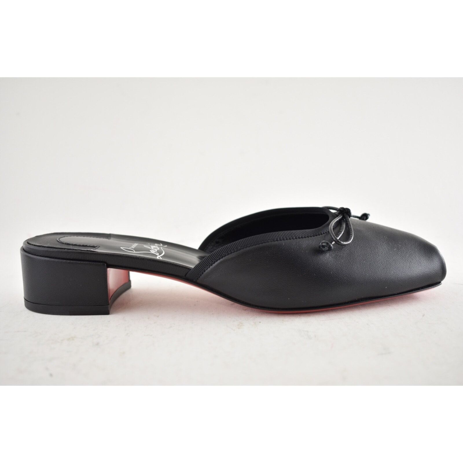 Christian Louboutin Christian Louboutin Mimiflirt Black Ballet Ballerina Slide Size US 9 / IT 39 - 2 Thumbnail