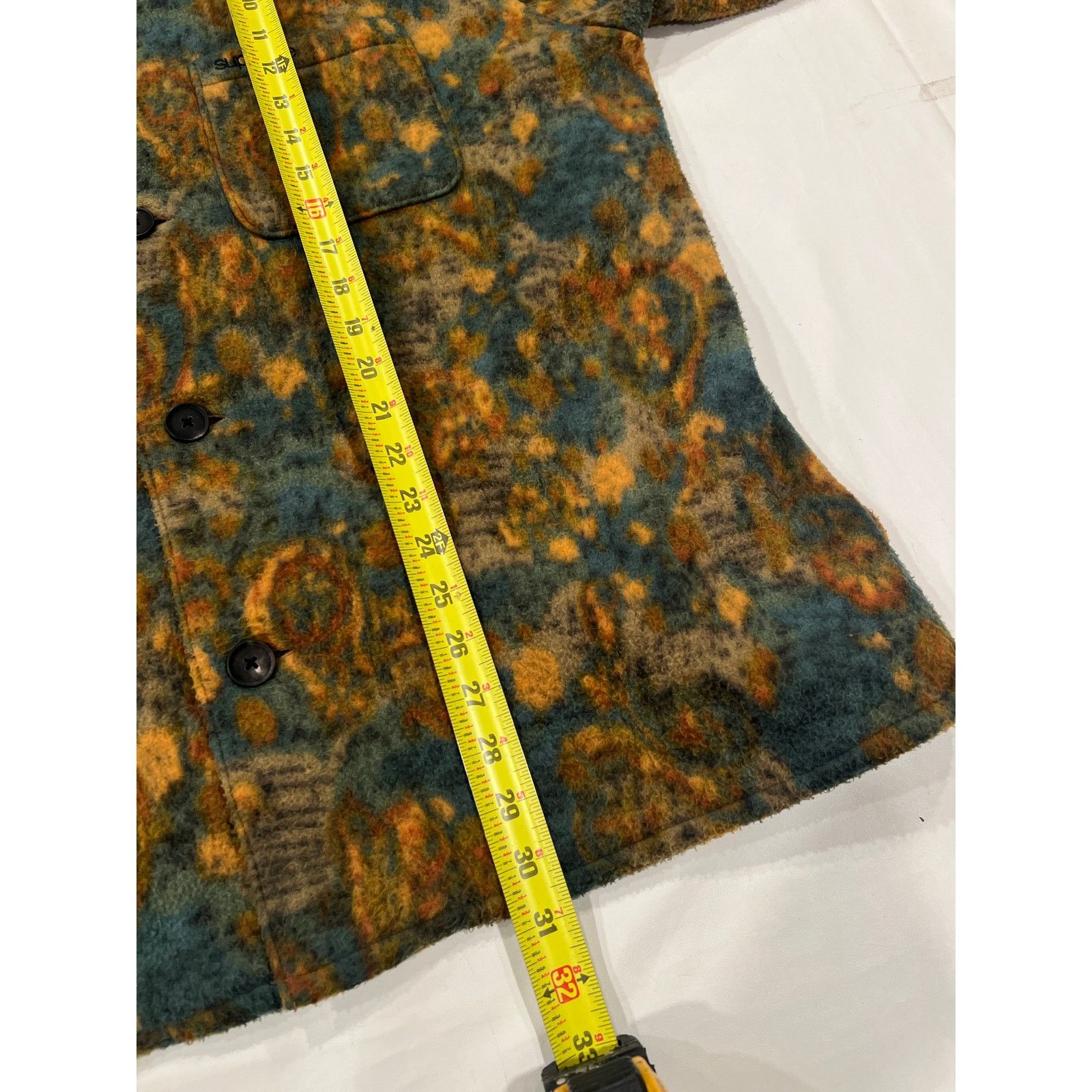 Supreme Supreme FW21 Paisley Fleece Shirt Size US L / EU 52-54 / 3 - 5 Thumbnail