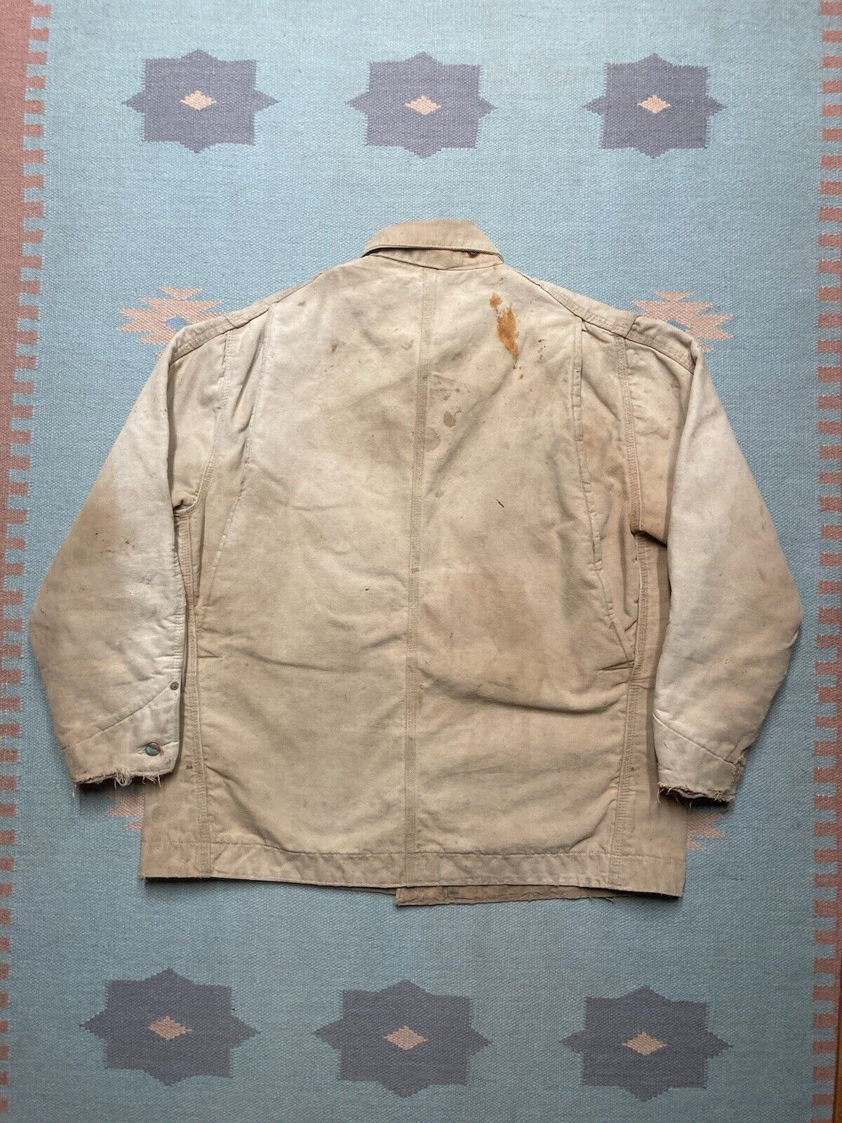 Carhartt × Vintage 80s carhartt chore jacket barn coat blanket lin distressed L Size US L / EU 52-54 / 3 - 8 Thumbnail