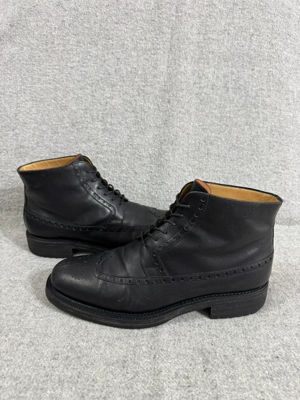 Bally Bally Scribe Agordo-06 High Lace Leather Boots Oxford 43,5 Size US 10.5 / EU 43-44 - 2 Thumbnail