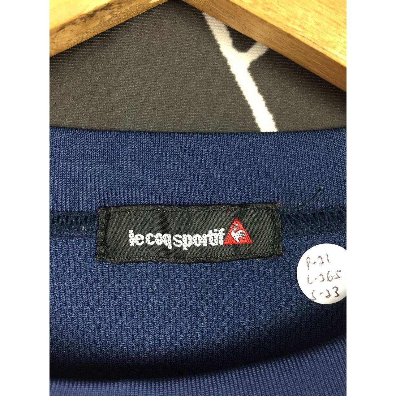 Le Coq Sportif × Vintage Le Coq Sportif Big Logo Sportswear Longsleeve Jersey Size US L / EU 52-54 / 3 - 19 Thumbnail