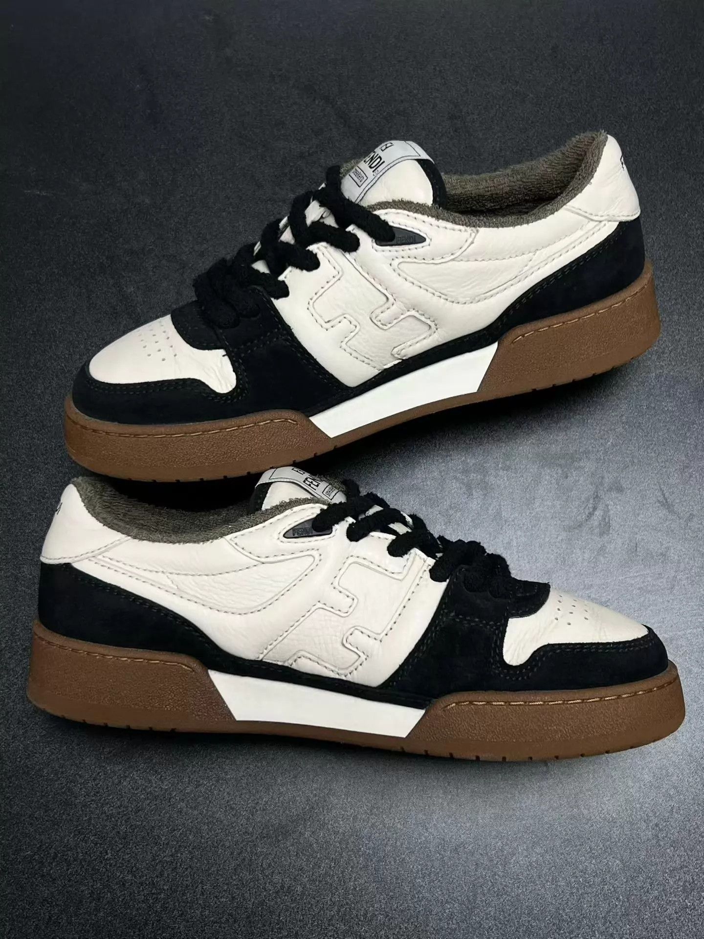 Fendi FENDI Match black and white colorblock size 40 Size US 7 / EU 40 - 6 Thumbnail