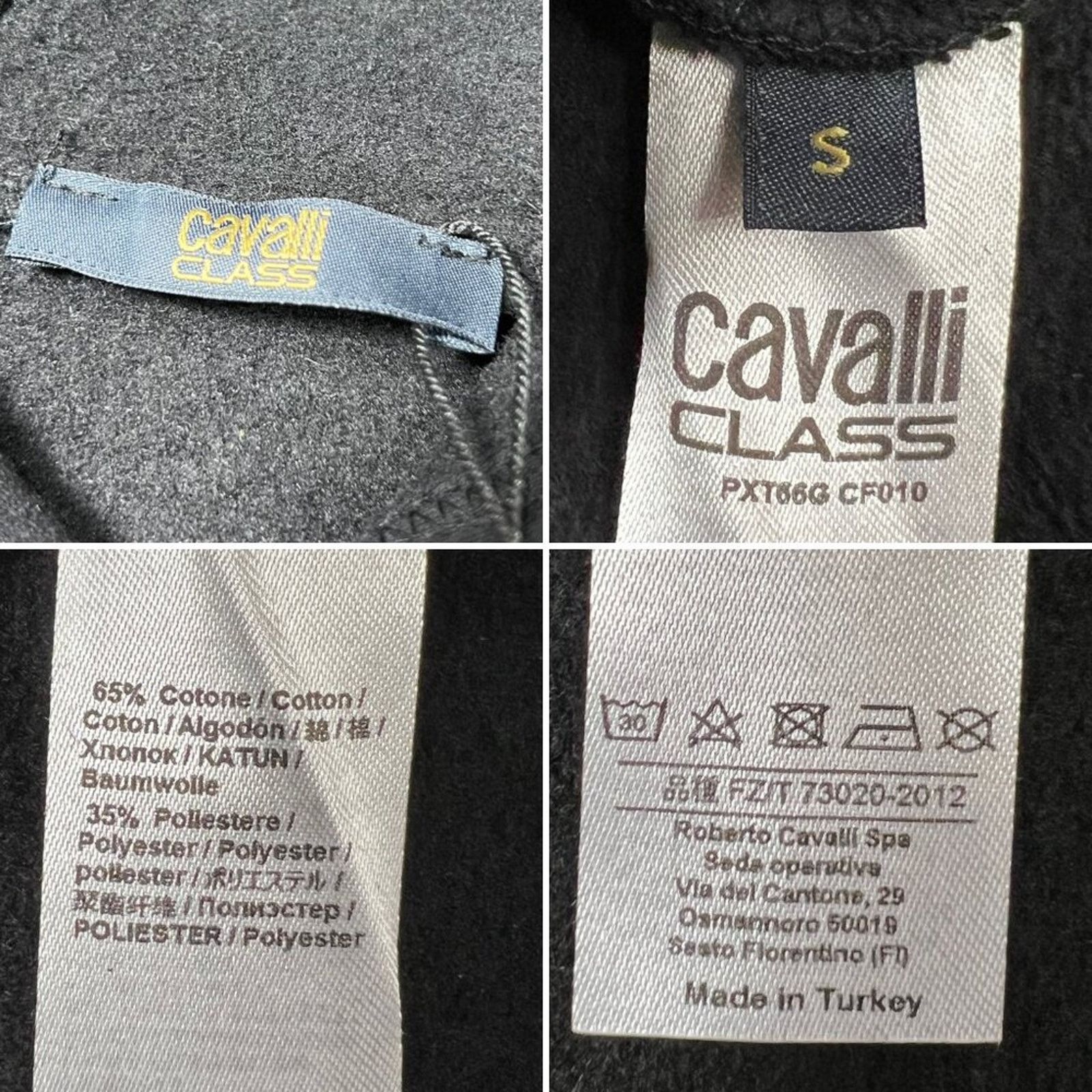 Cavalli Class Cavalli CLASS Roberto Cavalli Black Leopard Hoodie SIZE S Size US S / EU 44-46 / 1 - 6 Thumbnail
