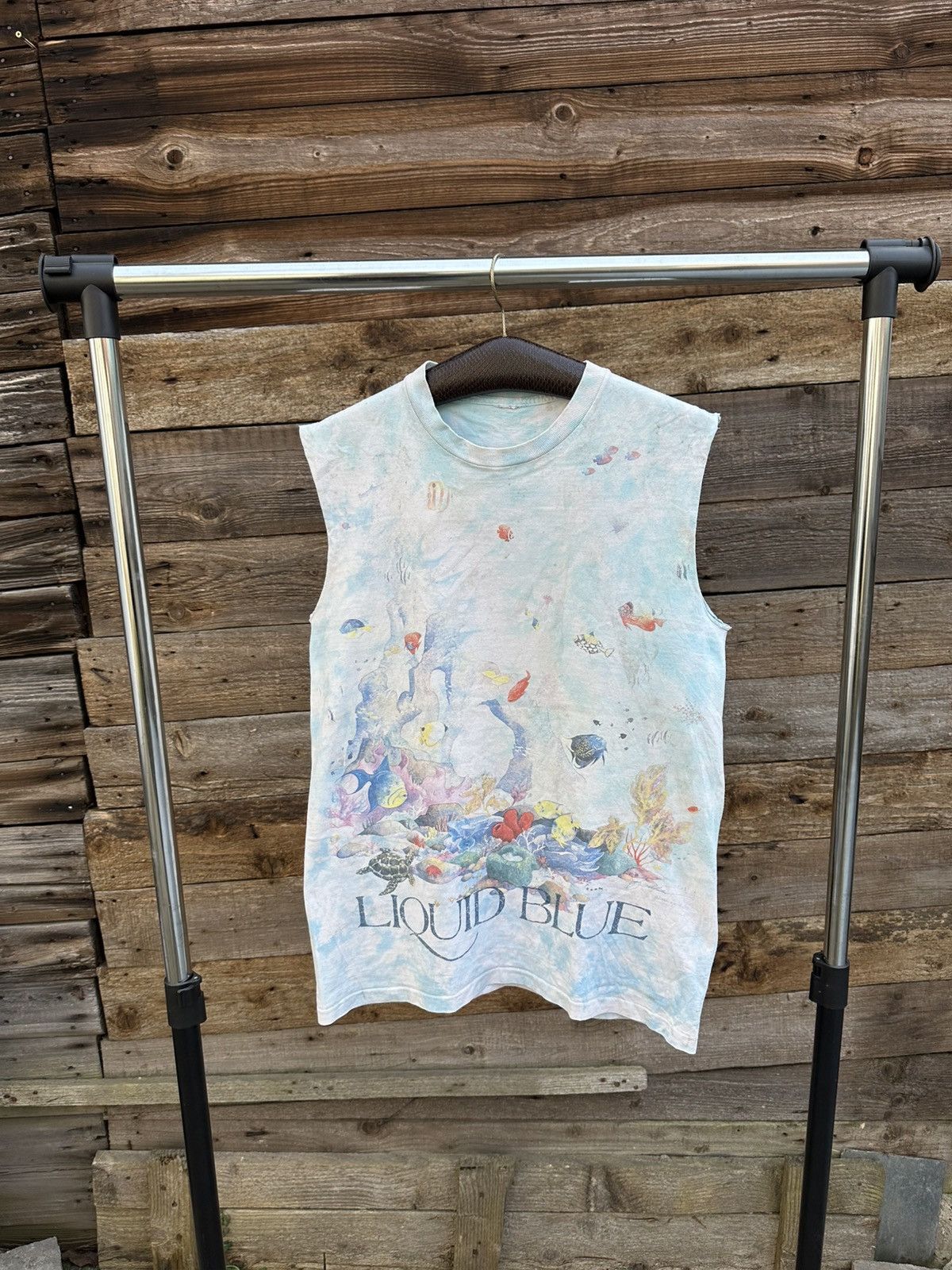 Liquid Blue × Vintage Vintage 1992 AOP Coral Reef art tee Size US L / EU 52-54 / 3 - 1 Thumbnail